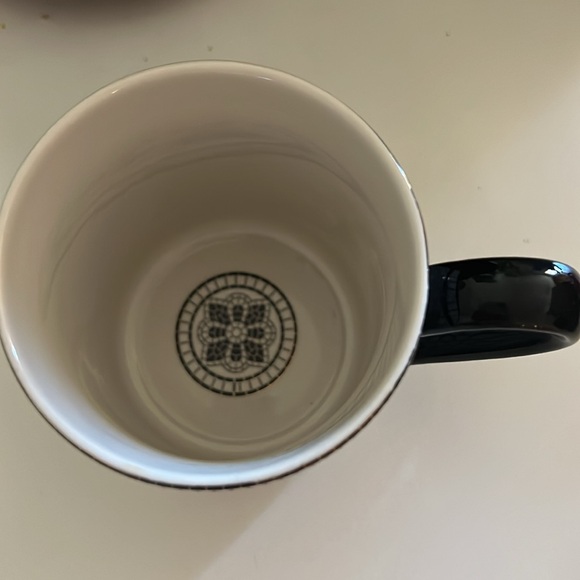 Anthropologie initial Parisian tile mug - Picture 2 of 4